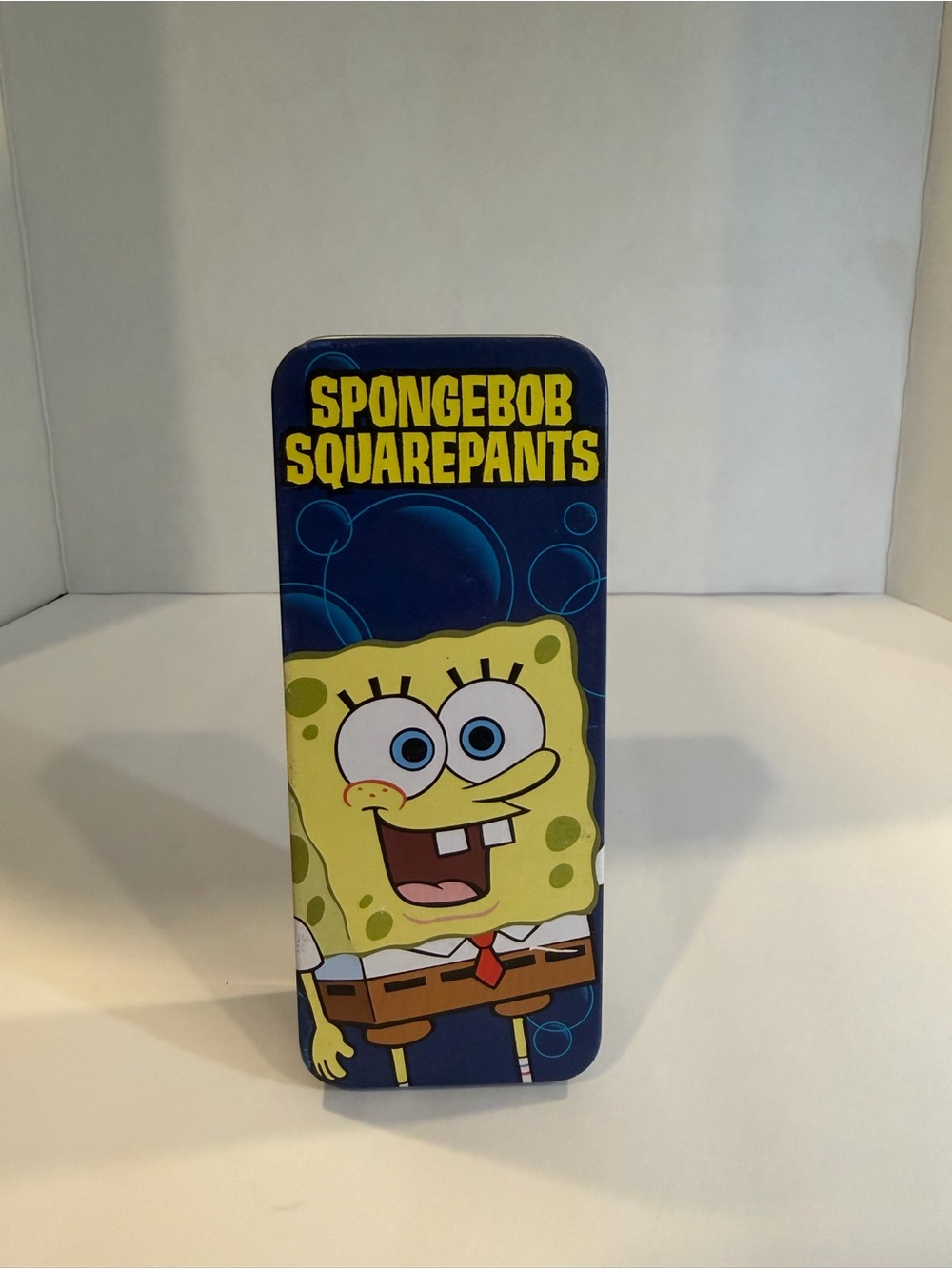 Vintage 2004 Burger King SpongeBob SquarePants Digital Watch with Metal Tin